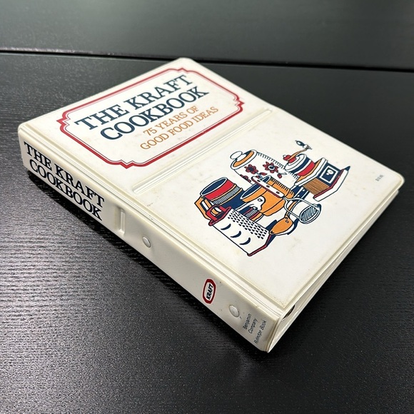 Vintage Kraft 75th Anniversary Hardcover Cookbook Binder - Picture 1 of 10